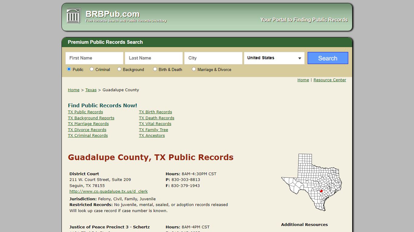Guadalupe County Public Records | Search Texas Government Databases